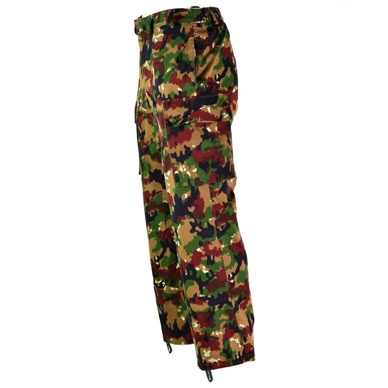 Original Schweizer Armee Hose M83 Kampf Alpenflage Camo Feldhose NEU