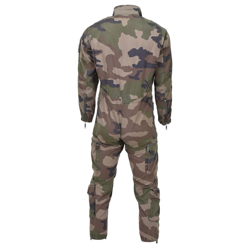 Echter französischer Militäroverall, Marineblauer Mechaniker-Overall, geräumige Passform, CCE Camouflage