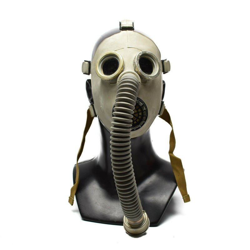 Vintage Militär Gasmaske PDF-7 S2 Maskenschlauch Überschuss Atemschutz Aktualisiertes Modell
