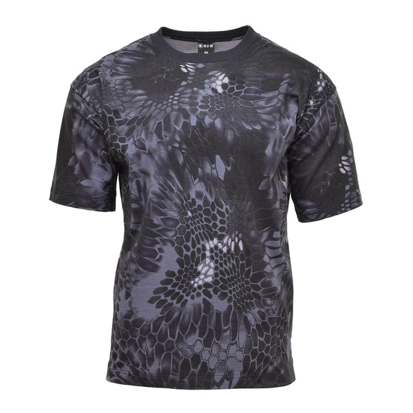 MFH US Army Style T-Shirt kurzarm atmungsaktives Unterhemd Schlangentarn