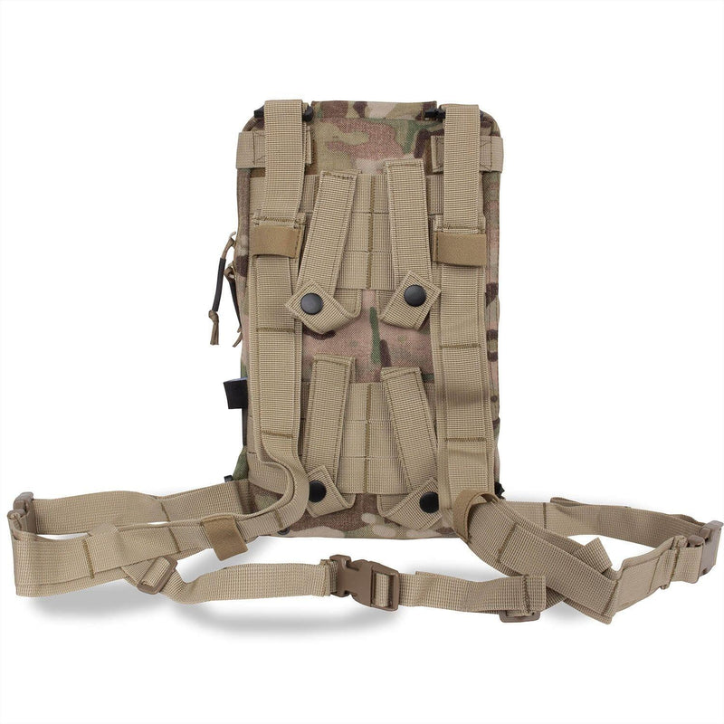A.Blochl TF2 Trinkrucksack Trekking MTP Camo Wasserbeutel 1,5Liter MOLLE Typ Befestigung