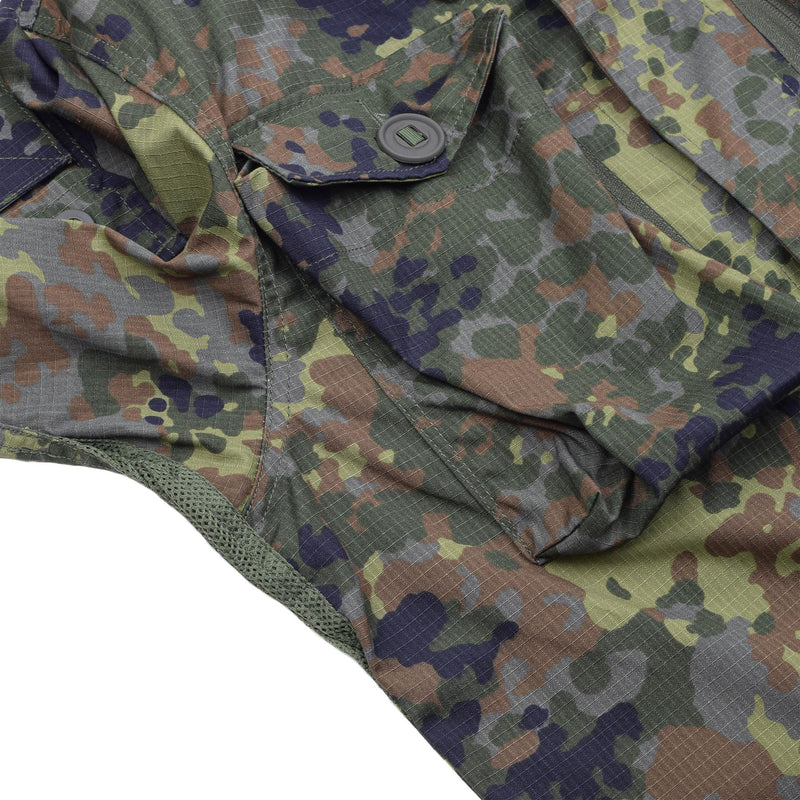 TACGEAR Marke Deutsche Militärische Feldjacke Kommandotruppen Flecktarn Camo 