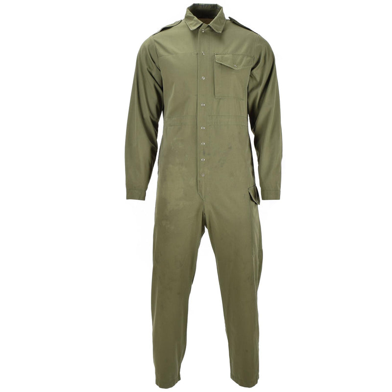Original britischer Overall der Armee, olivgrüner Anzug, Mechaniker-Overall, Overall OD