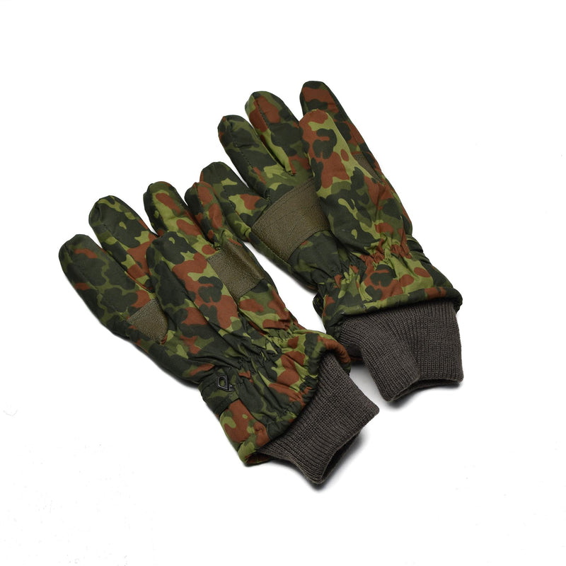 Marke Thinsulate Handschuhe Winter Woodland Flecktarn Olive Camouflage