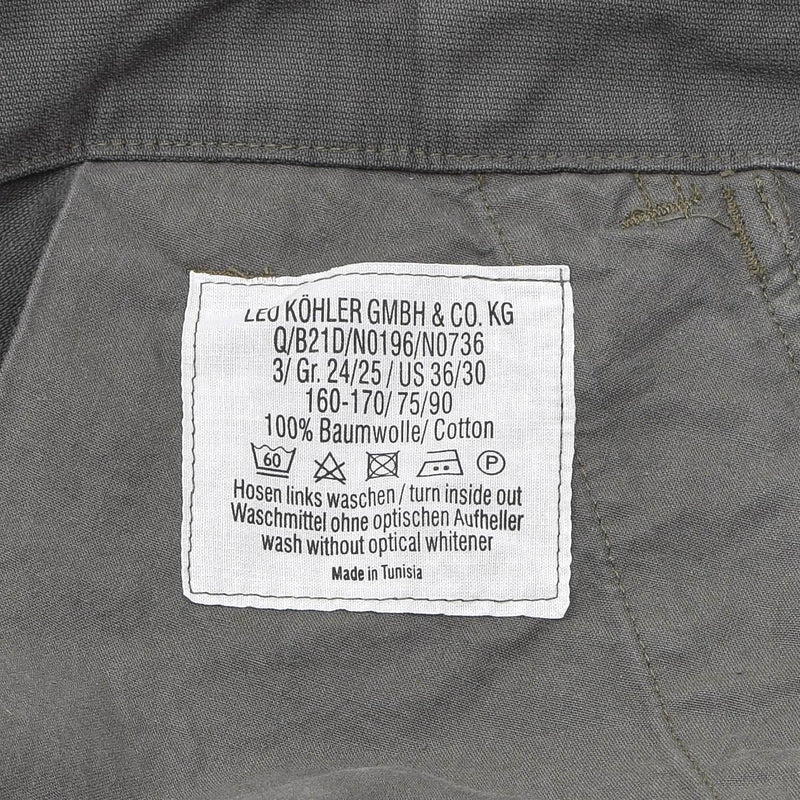 Leo Kohler Kampfhose Militärhose BDU Kommandohose Taktische Hose Baumwolle oliv