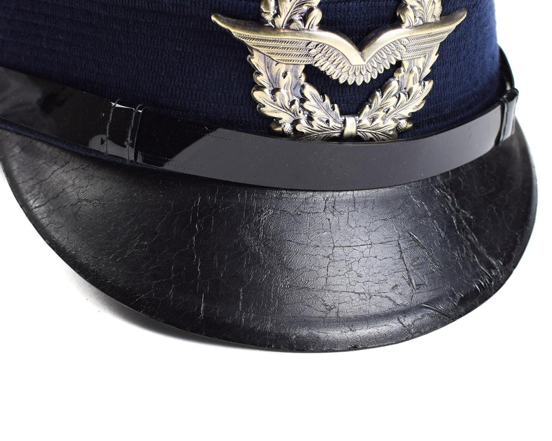 Original deutsche Armee Schirmmütze. Luftwaffe Militär Schirmmütze Luftware NEU