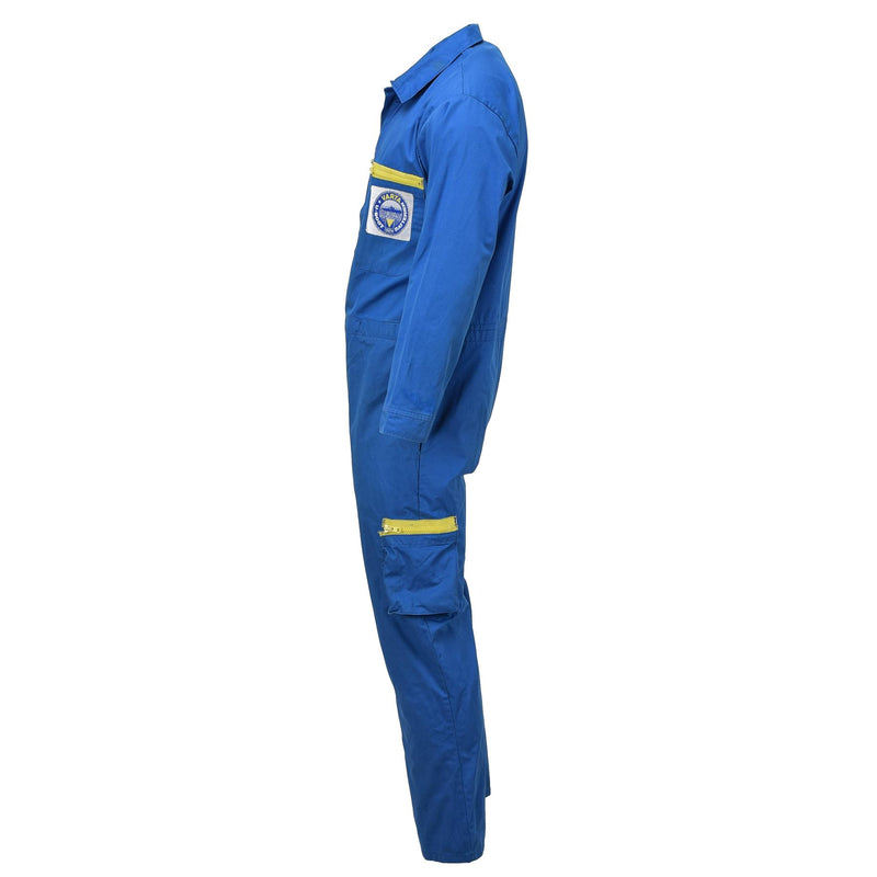 Original Bundeswehr Overall Öko-Tex säurebeständig blau Restposten