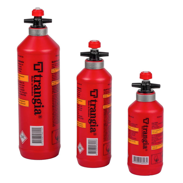 Trangia Flüssigbrennstoffflasche Benzinbrenner Polyethylenflasche Outdoor Camping Rot