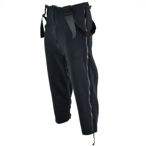 US Army Hose Thermo schwarz Extrem Kälteschutzhose Polartec Overall NEU