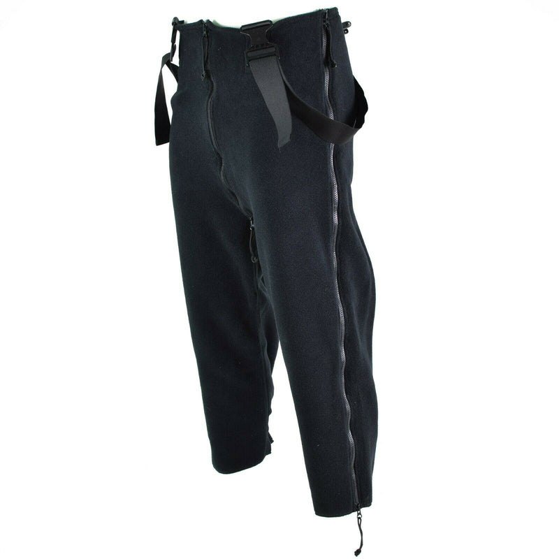 US Army Hose Thermo schwarz Extrem Kälteschutzhose Polartec Overall NEU