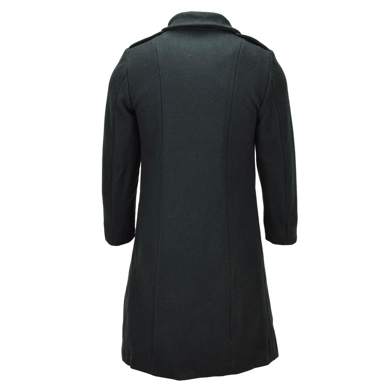 Originaler Wollmantel der kanadischen Armee für Damen in Militärüberschuss, Dunkelgrün