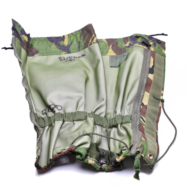 Original britische Armee DPM Camouflage Gamaschen wasserdicht STANDART Größe