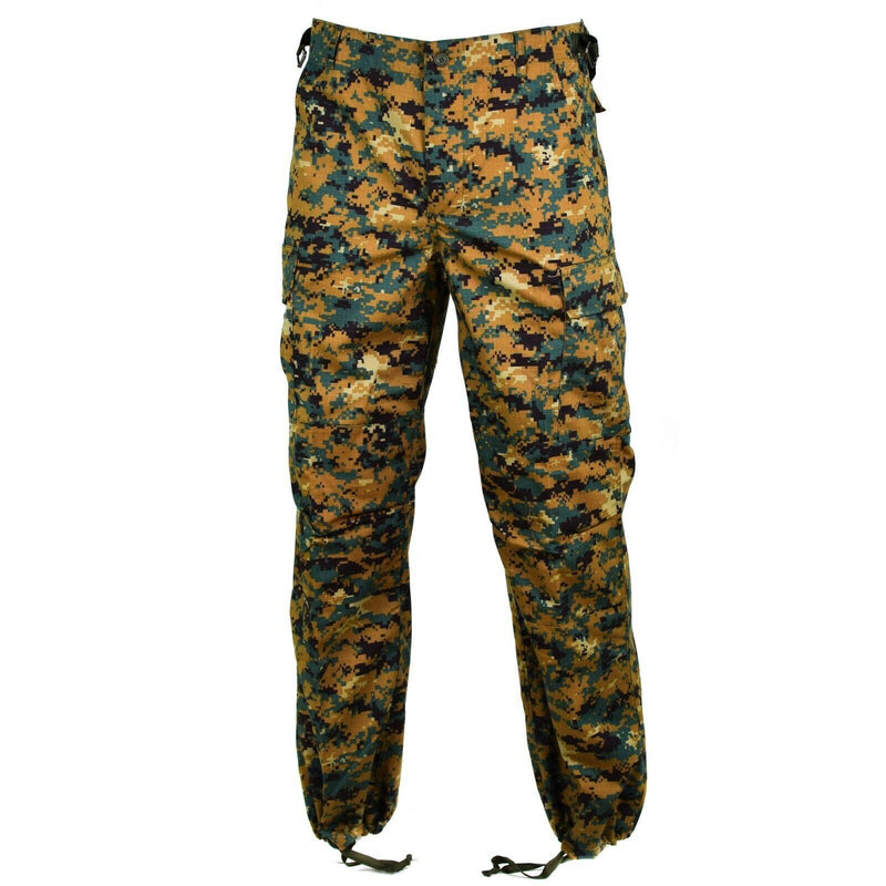 Echte Guinea-Bissau-Armeehose RipStop Digital Savana Camo Militärausgabe NEU