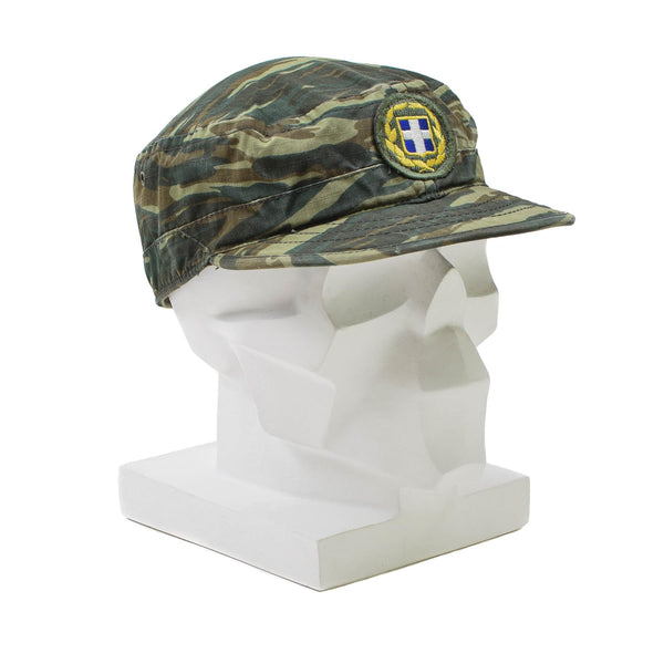 Original griechische Armee Feldtruppen Mütze Eidechsentarn leichte militärische Sommermütze