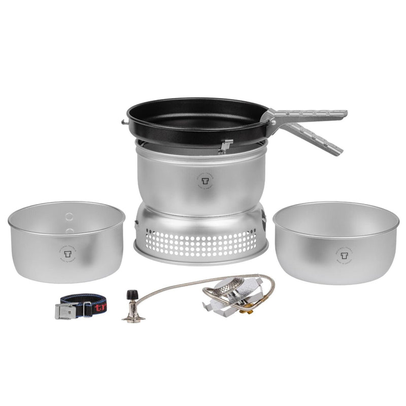 Trangia Herdset 1,75 l Topf Pfanne Aluminium ultraleicht Outdoor Wandern Kochset