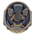 Šestan-Busch BK-ACH-HC Moderner ballistischer Helm mit hohem Schnitt, Seitenschienen der Stufe IIIA
