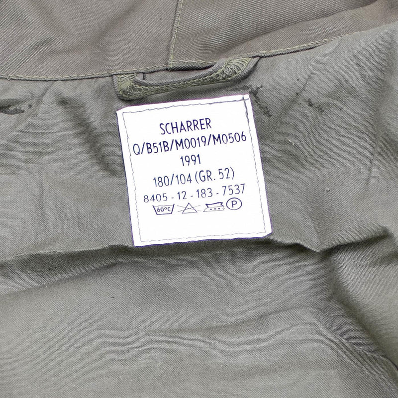 Original Bundeswehr Parka oliv Militär Überschussjacke langer Mantel OD Vintage NEU