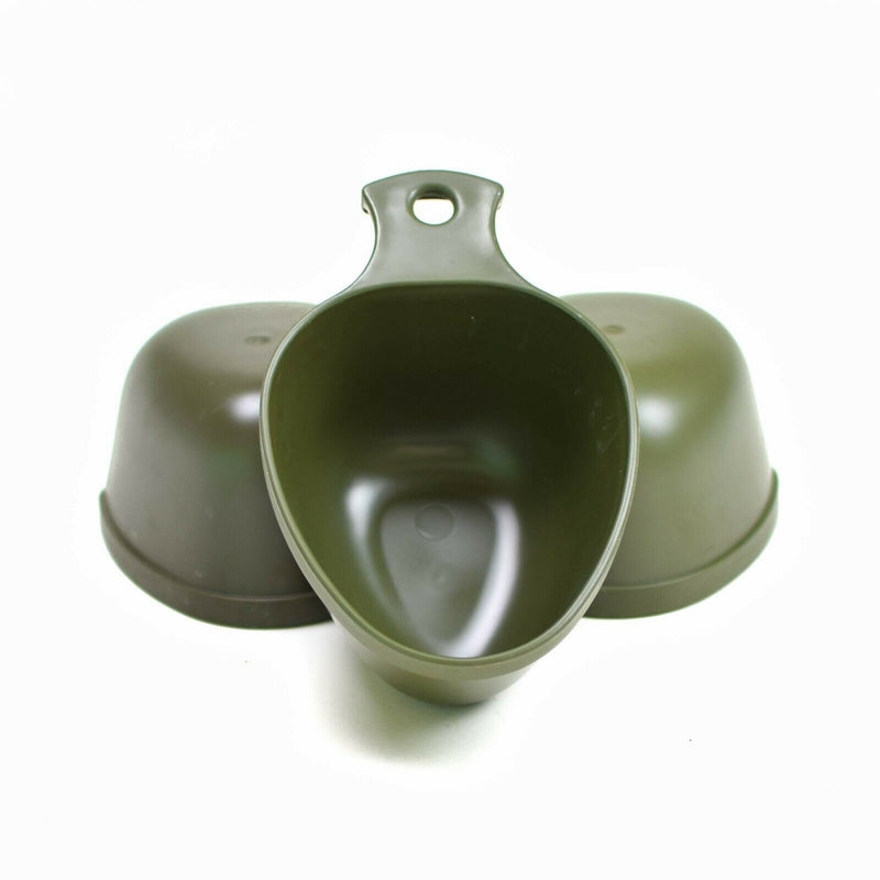 Original schwedische Armee Tasse Kunststoff Becher Trangia Kuksa Schweden Militär Ausgabe LOT
