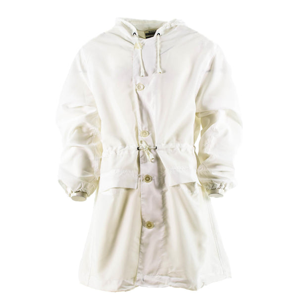 Original niederländische Armee Schneejacke Winter BDU weiße Außenschicht Militärausgabe NEU