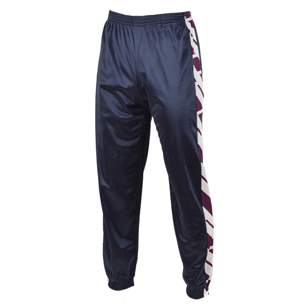 Original Französische Militärschule Jogginghose Sporthose gestreift Laufen Wandern
