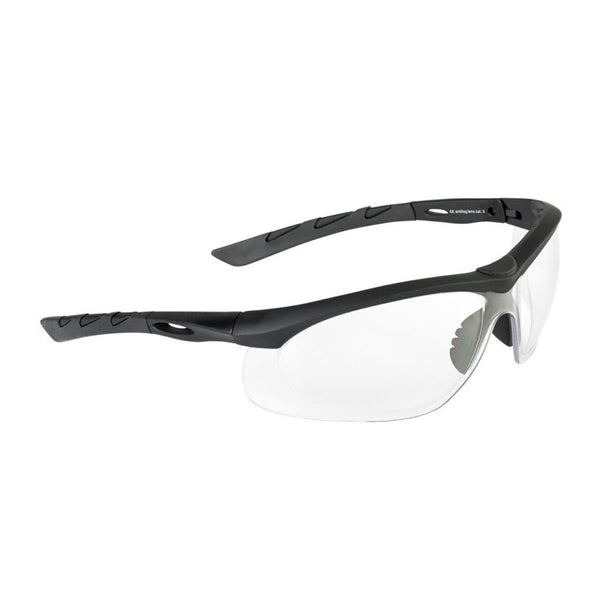 SWISS EYE Lancer Schutzbrille hochwertiger taktischer Augenschutz klare Gläser beschlagfrei