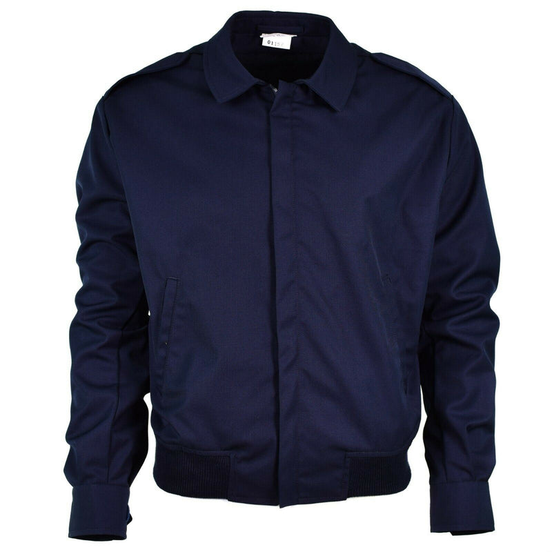 Original spanische Luftwaffenjacke Bomber blau Flugbesatzung NEU