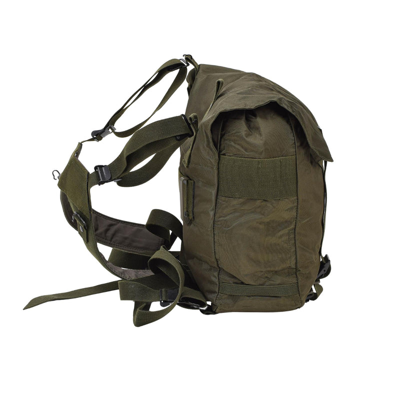 Original Österreichische Militär Taktische Feldtasche oliv beschichtet Rucksack Camping NEU