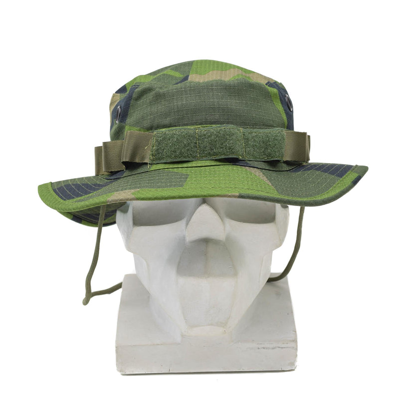TACGEAR Marke Schwedischer Militärstil Boonie Hut Splinter Camo Ripstop breite Krempe