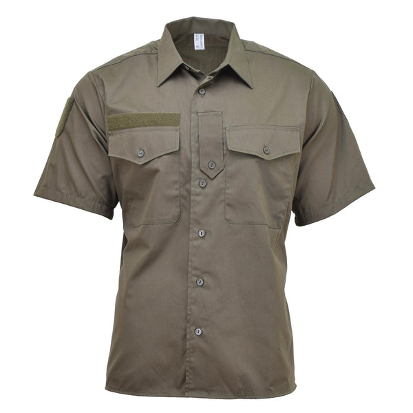 Original Österreichisches Bundesheer Hemd M65 leichtes Kampfhemd Kurzarm Olive BDU NEU