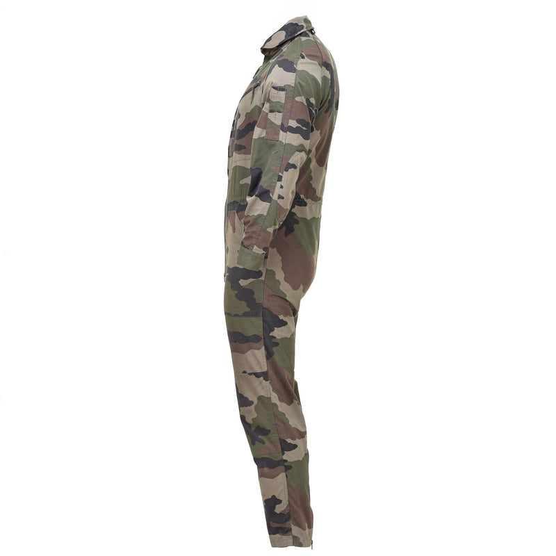 Originaler Overall für Mechaniker der französischen Armee, geräumige Passform, elastische CCE-Tarnung