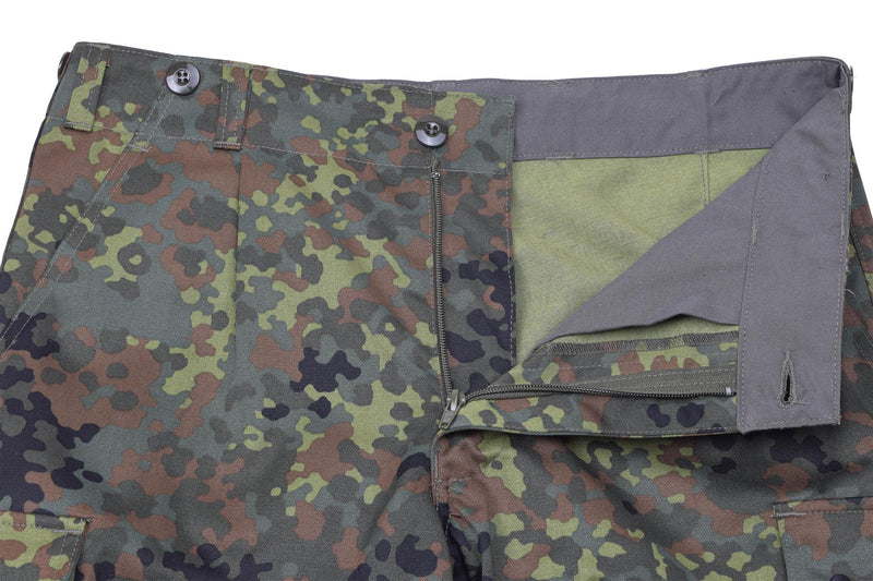 Leo Kohler Activewear-Hose, leichte taktische Airsoft-Hose, Flecktarn-Camouflage