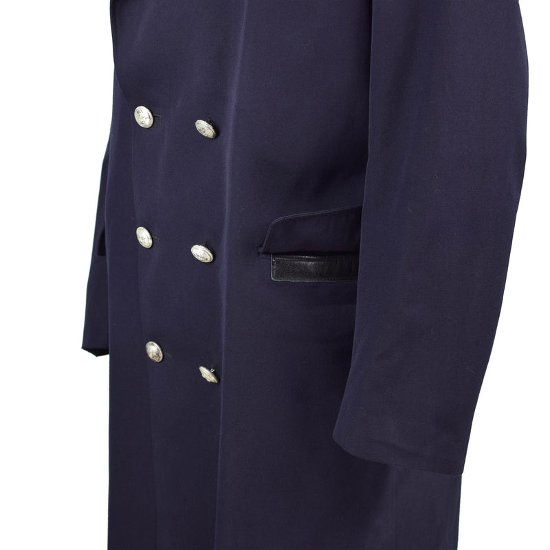 Original italienischer Militärpolizeimantel, langer Carabinieri-Trenchcoat mit Futter