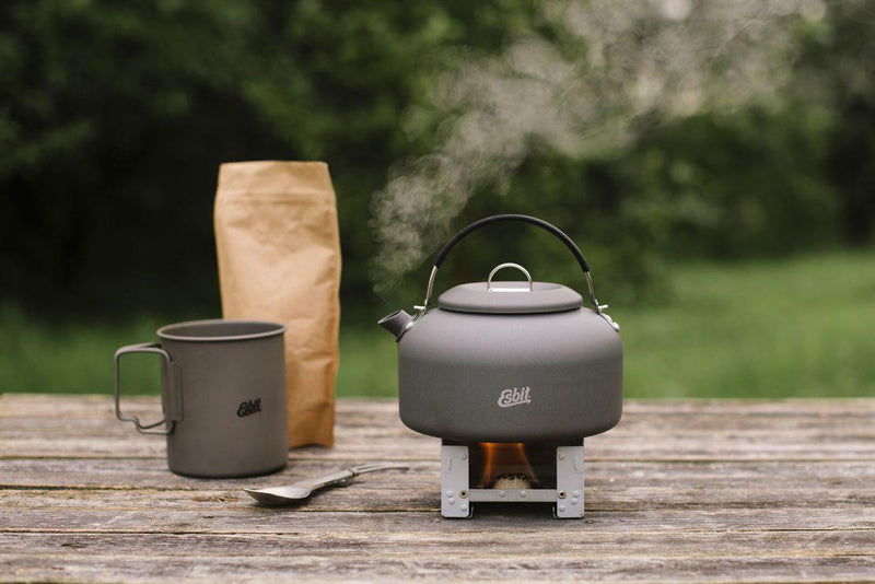 ESBIT Marke Wasser wasserkocher hart eloxiert aluminium outdoor camping wasser heizung
