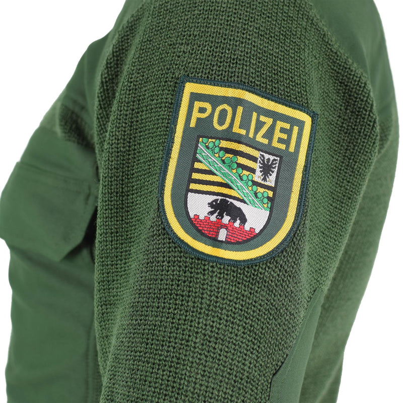 Original deutscher Truppenpullover, grüner Pullover, Militärausgabe, BDU-Pullover, NEU