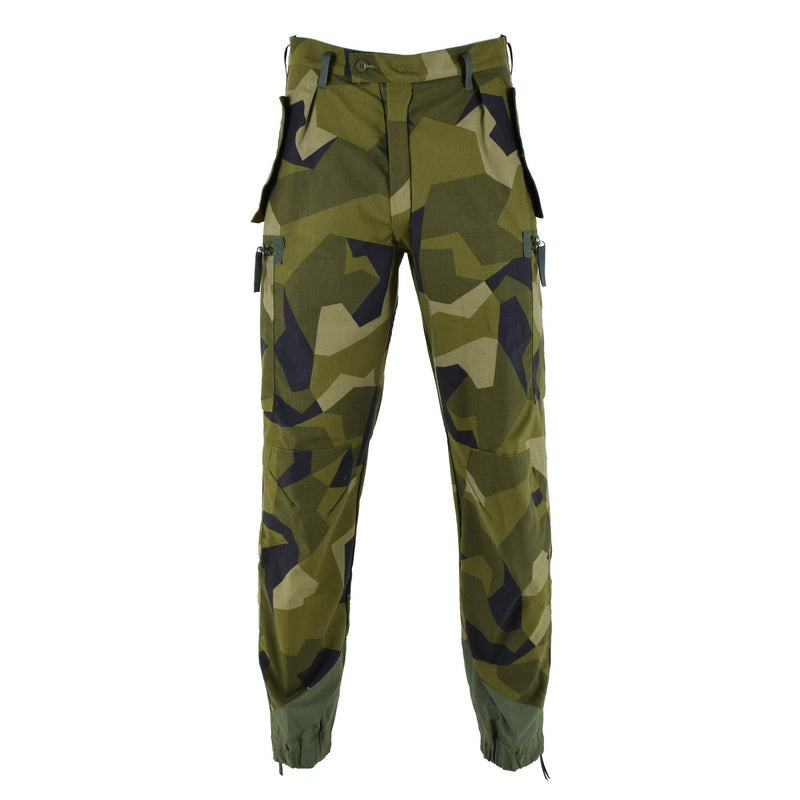 Original schwedische Militärhose M90 ​​Splinter Camouflage Feldkampfhose BDU