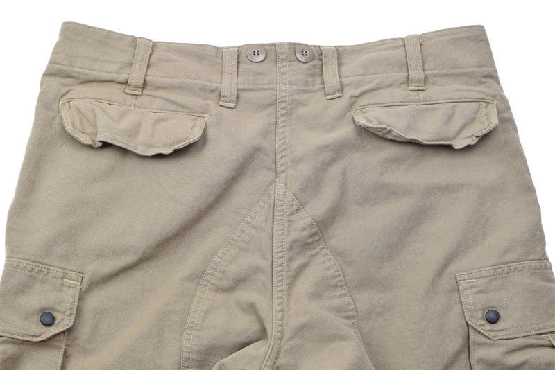 Leo Kohler Kommandohose Spezialkräfte BDU Hose verstärkte Baumwolle khaki