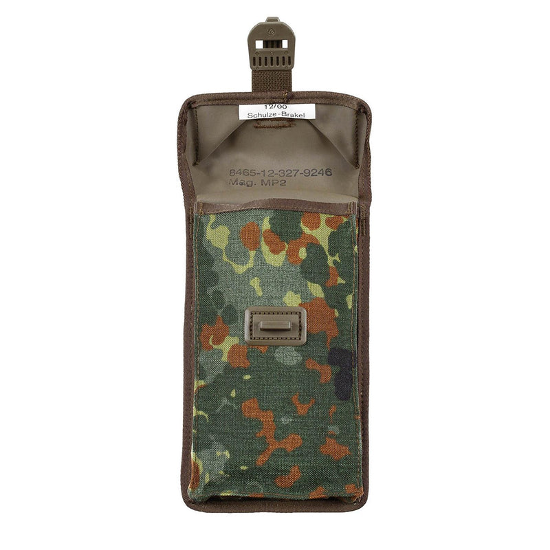Original Bundeswehr BW Magazintasche MP2 klein flecktarn camo cordura NEU