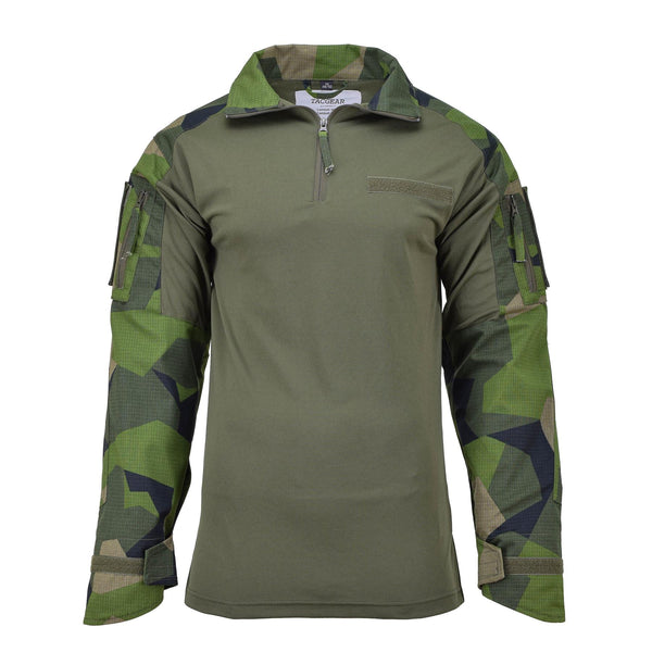 TACGEAR Marke Schwedische Militär-Stil Kampfhemden Feld Splitter Camouflage Unterwäsche