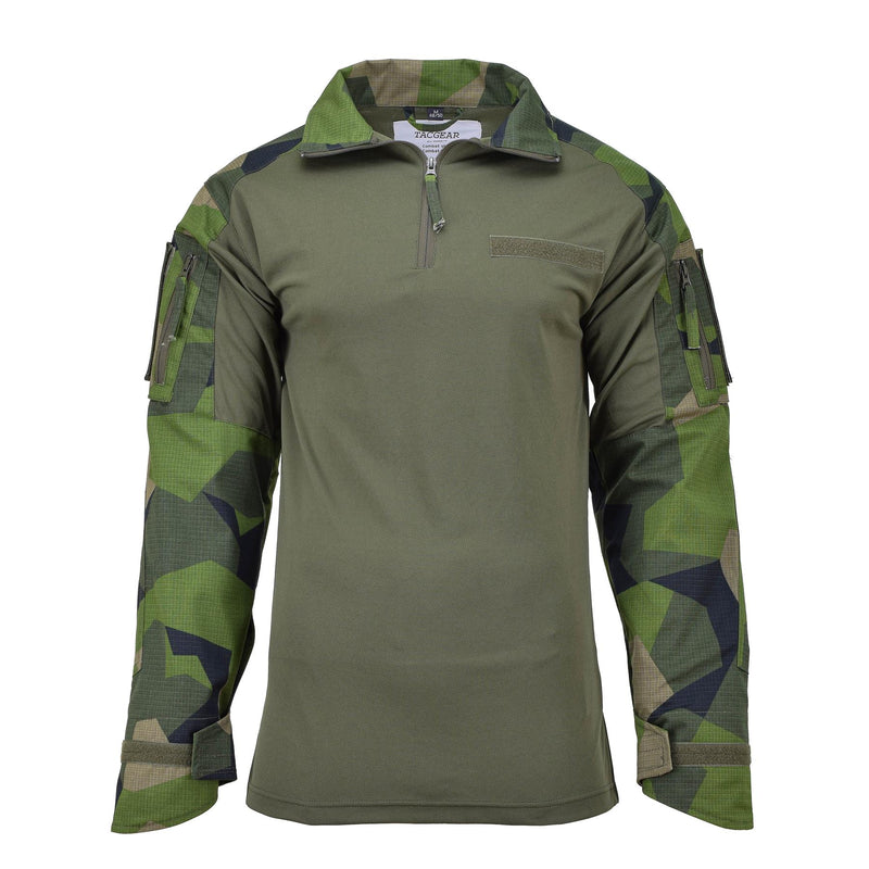 TACGEAR Marke Schwedische Militär-Stil Kampfhemden Feld Splitter Camouflage Unterwäsche