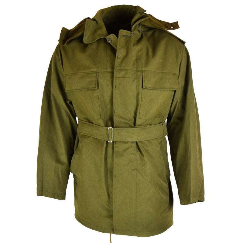 Original tschechische Armee Feldparka M85 Armee Ausgabe Winterjacke mit Kapuze und Futter NEU