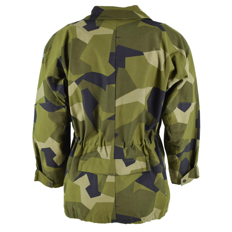 Original schwere M90-Jacke der schwedischen Armee, Splittertarn, Militär, Feldtruppen, NEU