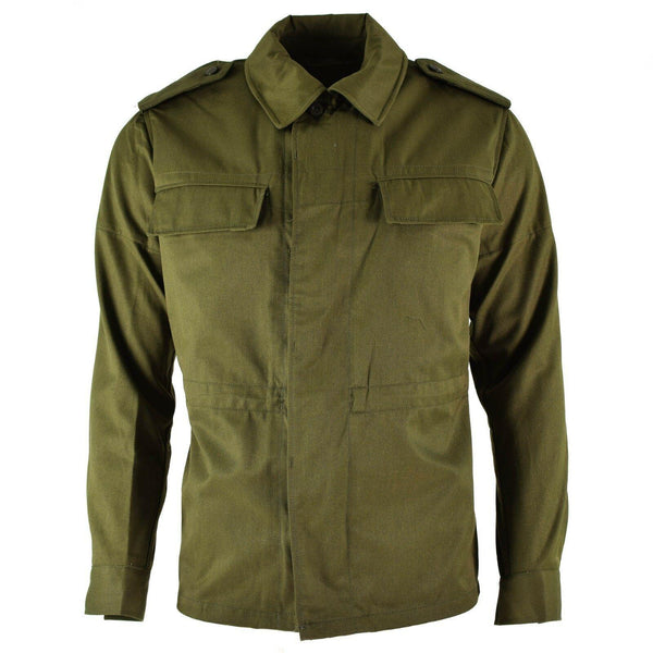 Echte Vintage tschechische Armee Feldjacke M85 Militär Olivgrün Militär CZ