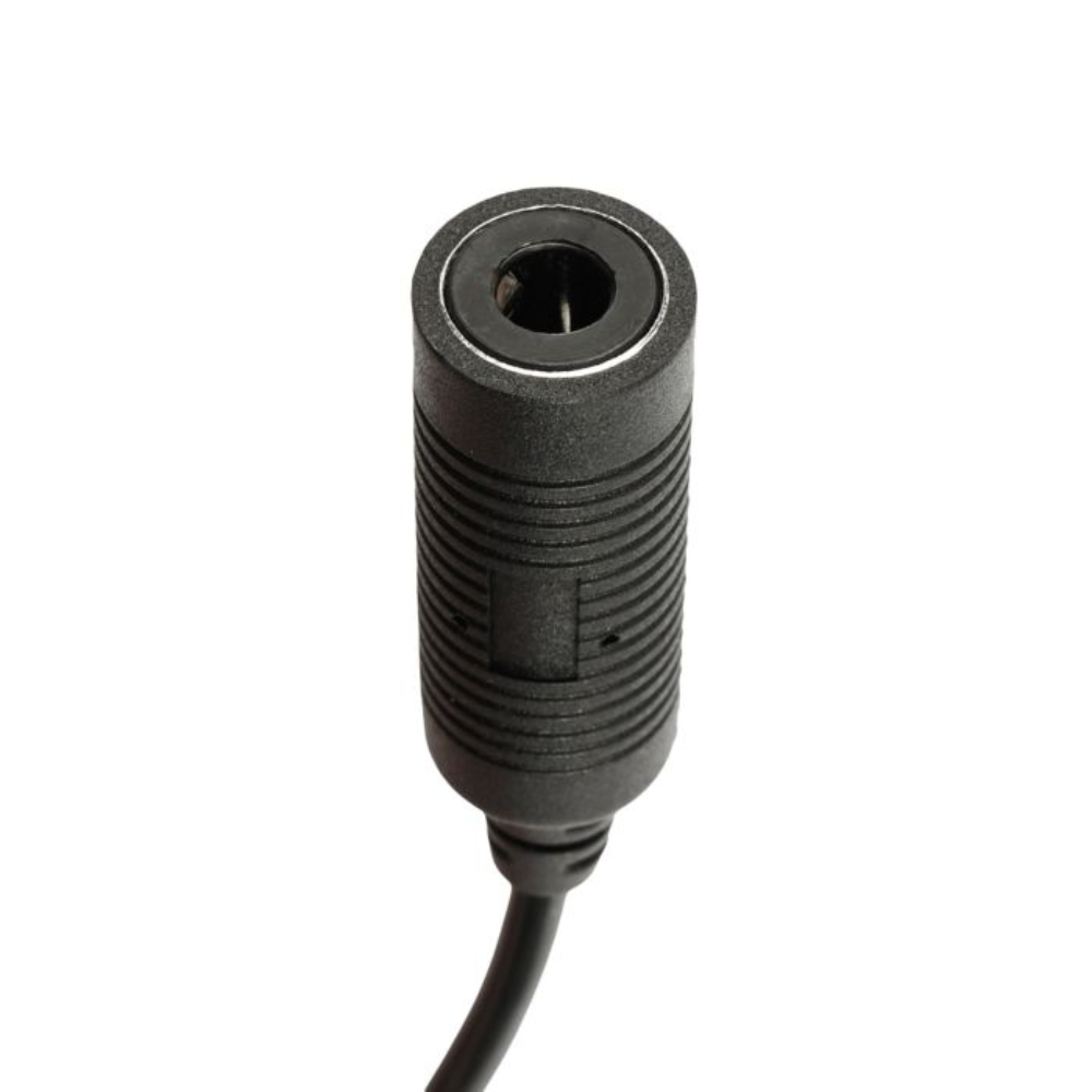 EARMOR M55 PTT-Adapter Kenwood Baofeng 2-Pin-Radio-Headset-Adapter Schwarz