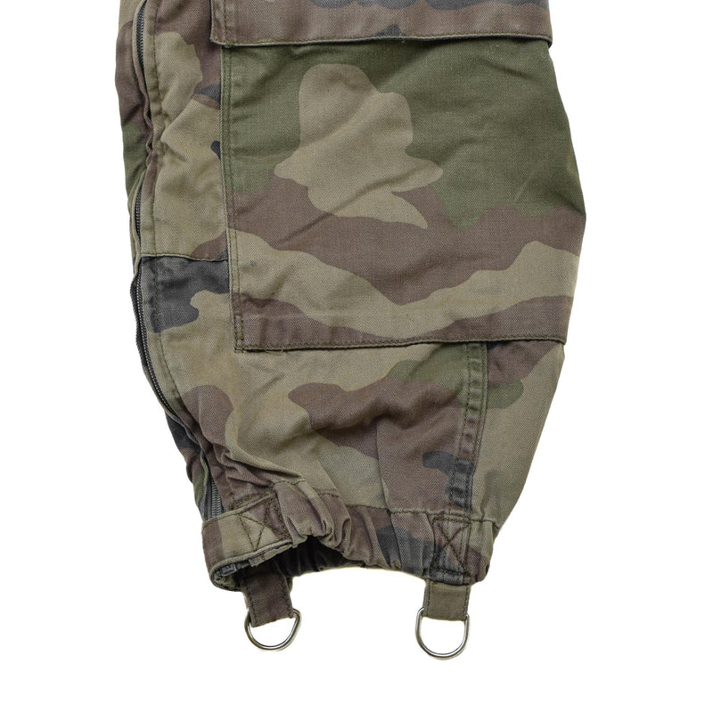 Echter französischer Militäroverall, Marineblauer Mechaniker-Overall, geräumige Passform, CCE Camouflage