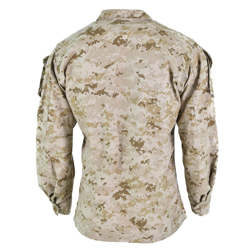 Original US Army Truppenjacke BDU Digital Desert Camo Shirts Militärausgabe