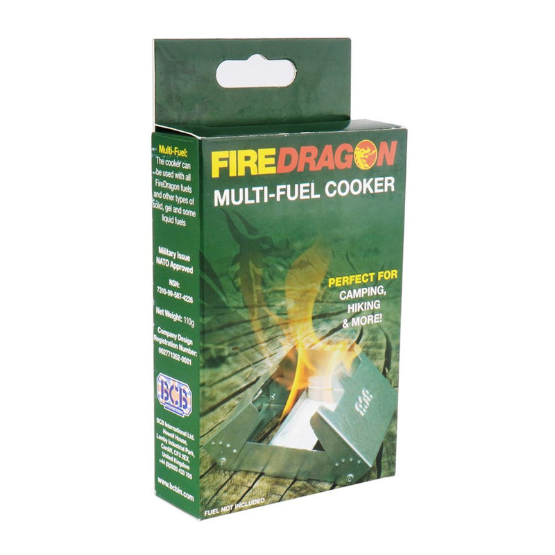 BCB FireDragon Klappkocher Camping Wandern Outdoor Kompaktkocher Festbrennstoff