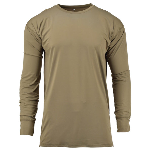Original Britische Armee MTP Thermo-Unterhemd Braun Militärüberschuss NEU