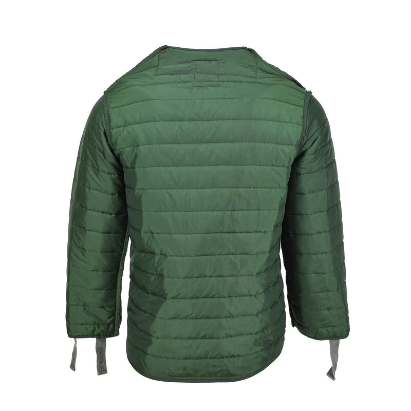 Original griechische Militärjacke M65, Langarmfutter, grün, griechische Armee-Überschuss