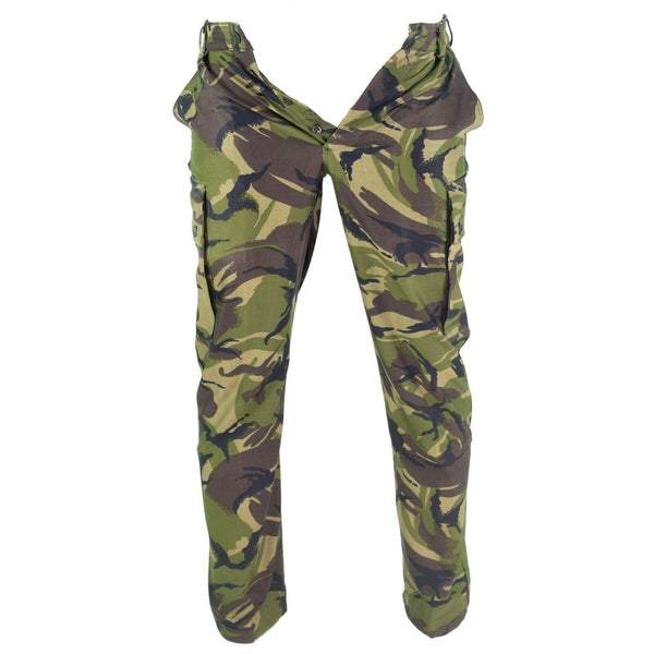Original niederländische Armee Kampfhose Militär Woodland Camouflage Hose NEU