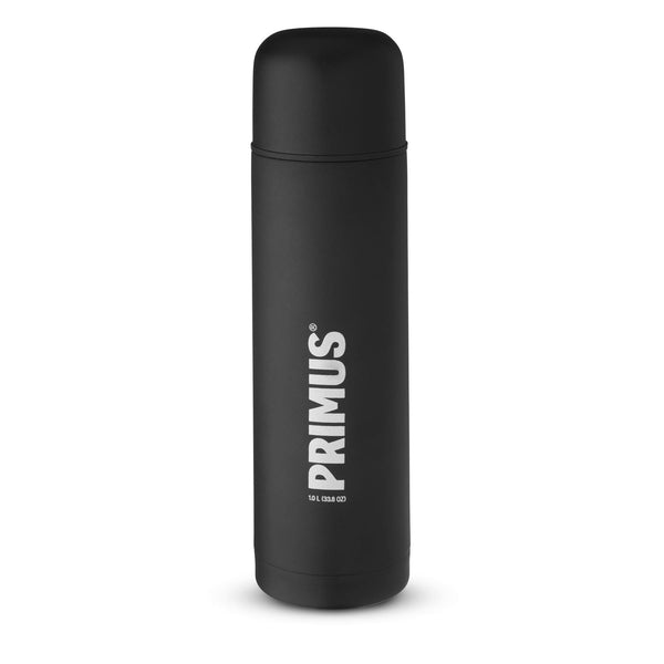 Primus Isolierflasche black mate 1 Liter 24 Stunden Wärme Kälte hält Thermoskanne